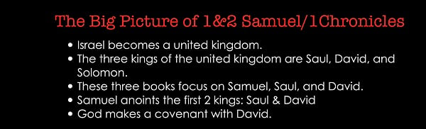 A Samuel I Chron