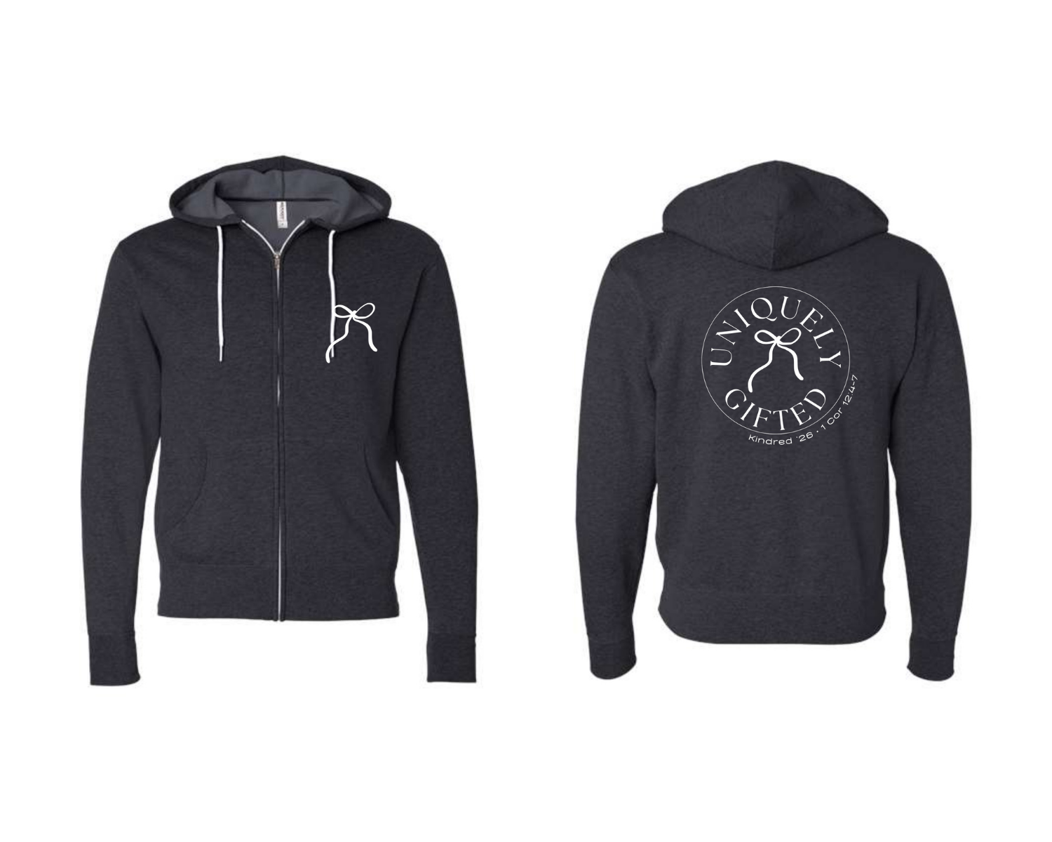 UG- Zip Up-HeatherCharcoal