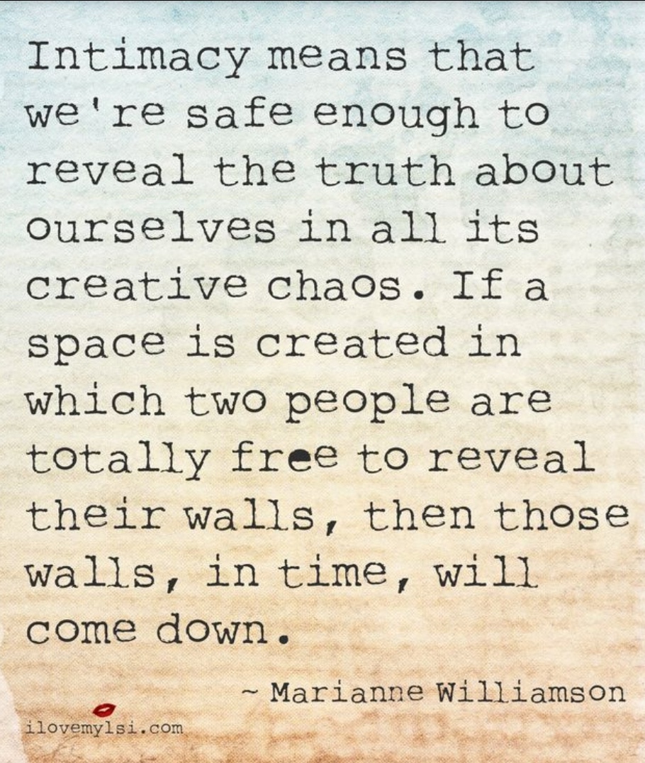 Intimacy (marianne Williamson